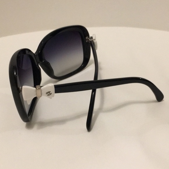 Chanel White Bow Sunglasses Authentic 5171 - Picture 5 of 8